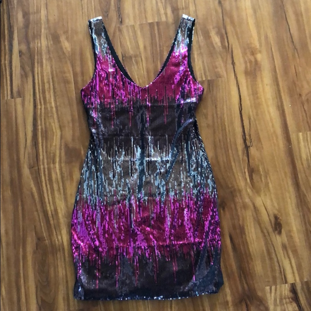 Sequin New Year’s dress